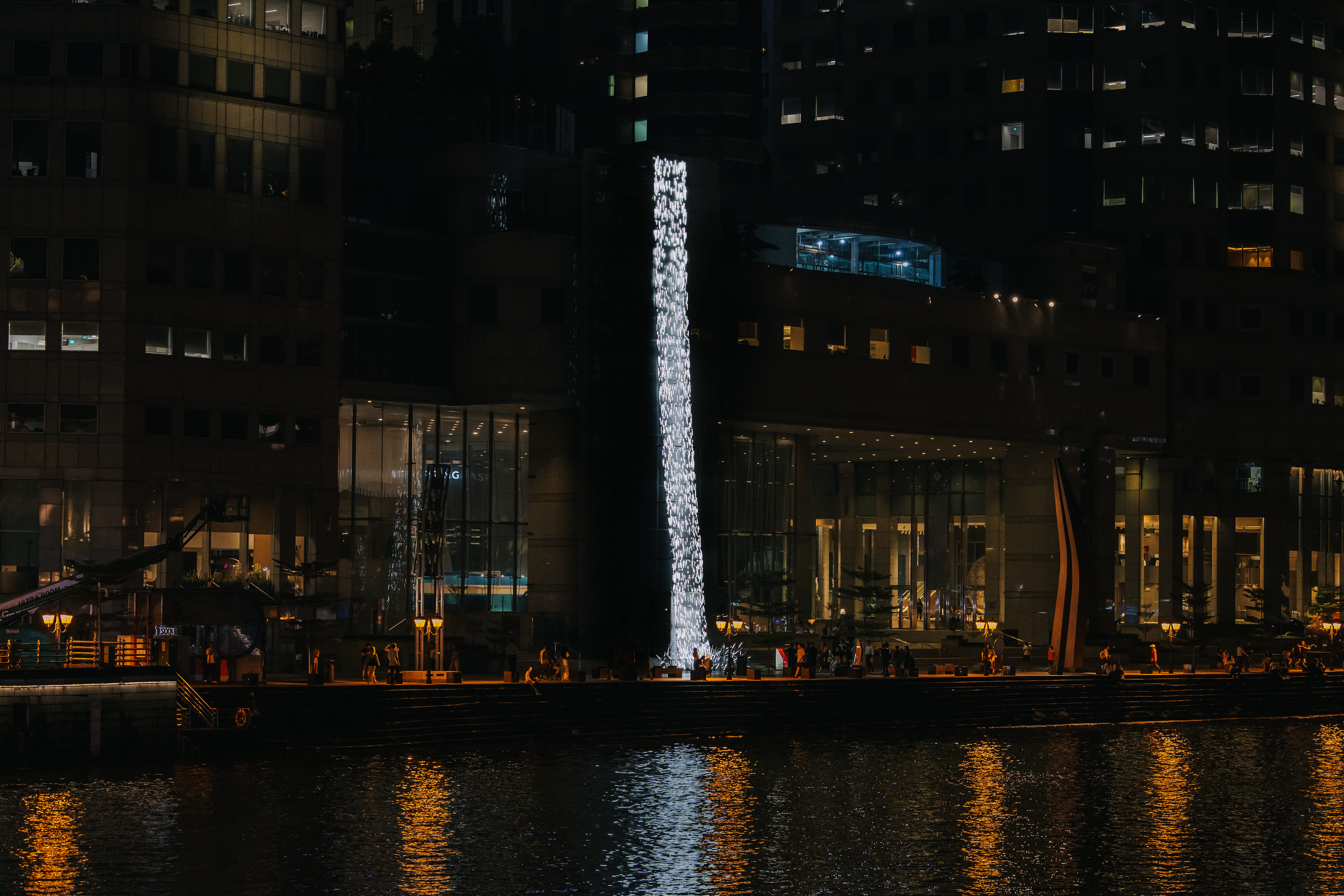 Reverse Waterfall Installation