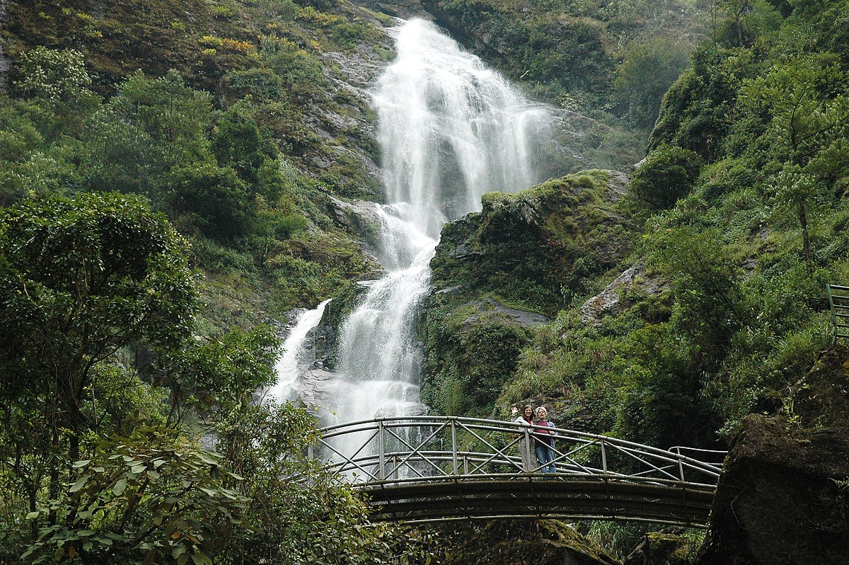 Sapa silver waterfall