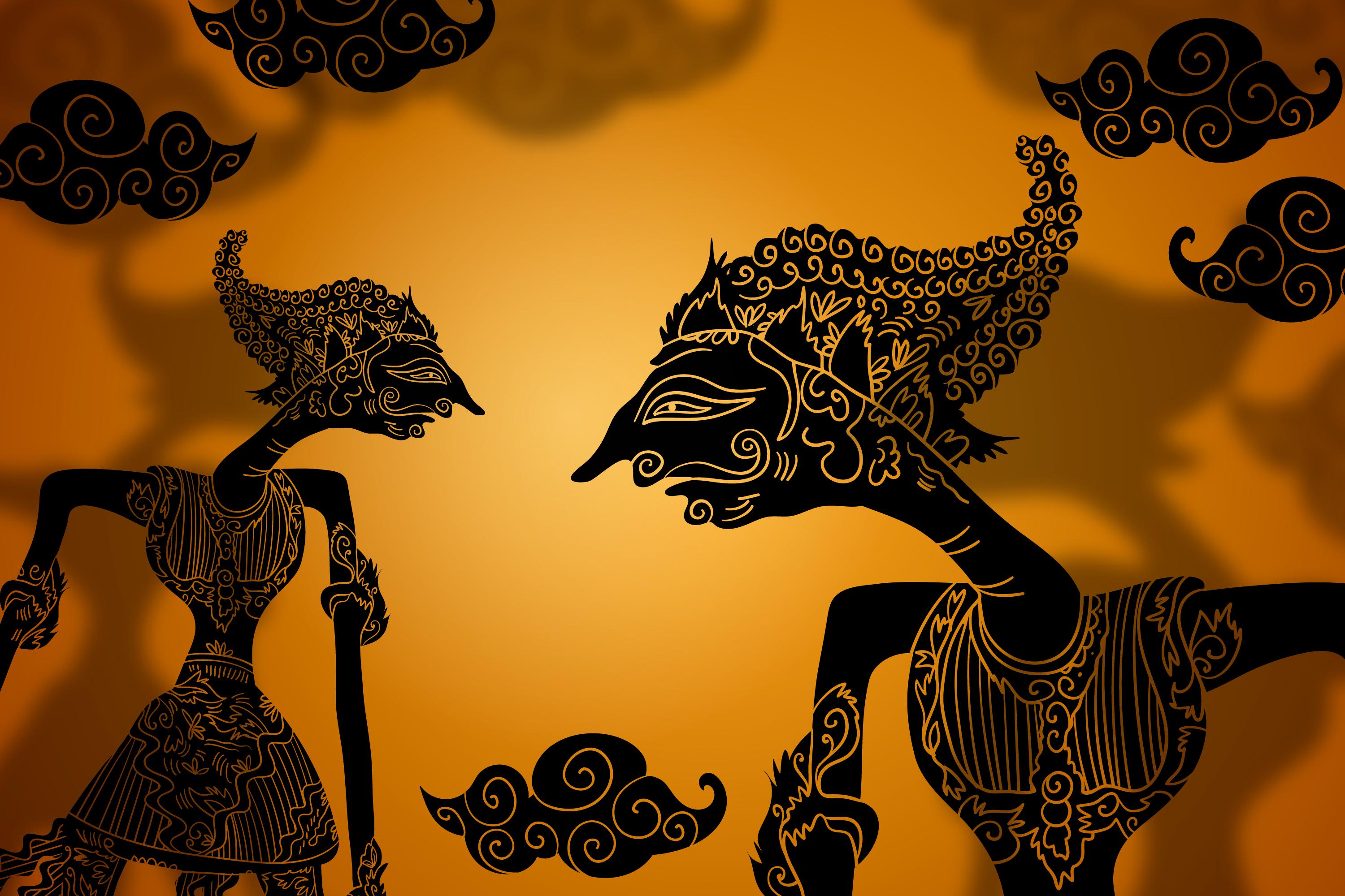 shadow puppets