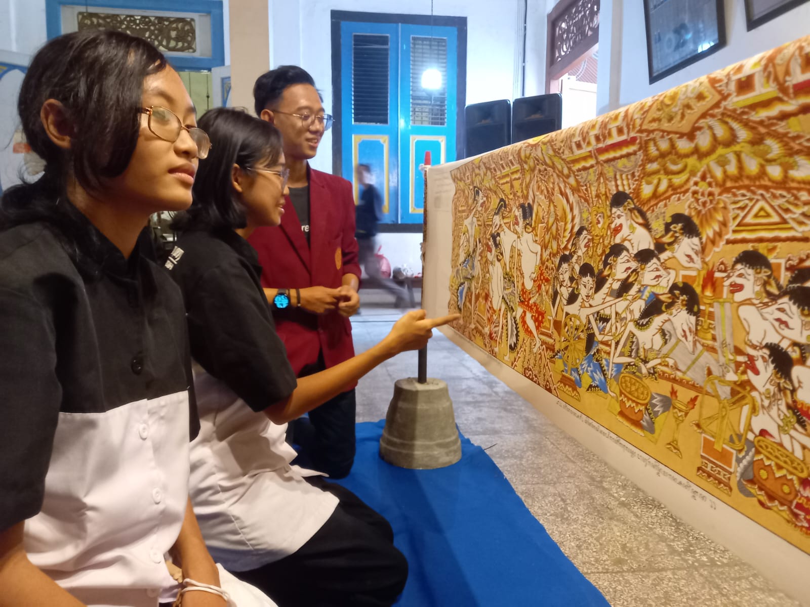 Collaboration of Pacitan Wayang Beber with Animation