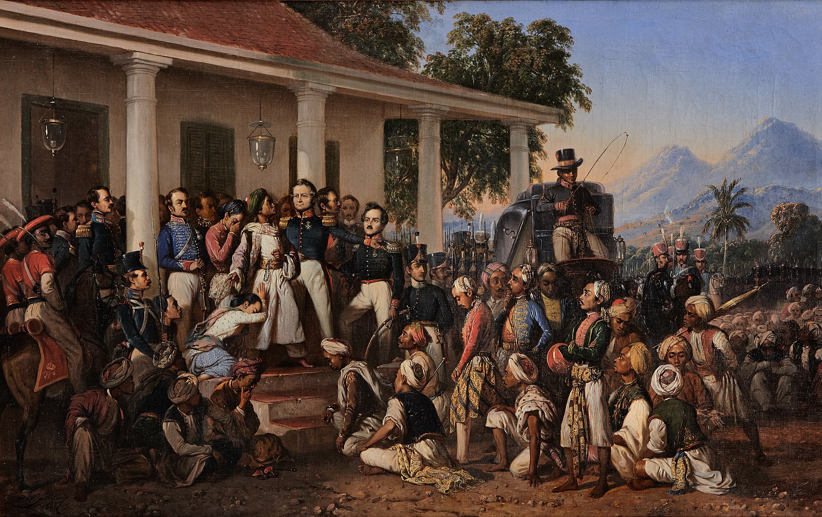 Raden Saleh - Diponegoro arrest | Credit: Wikimedia Commons