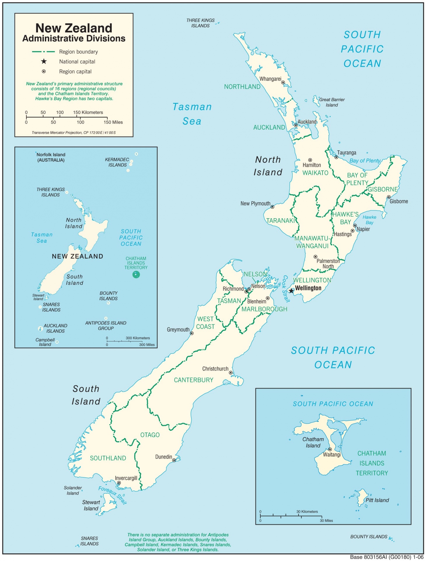 New Zealand map | Public domain from Sam Kal