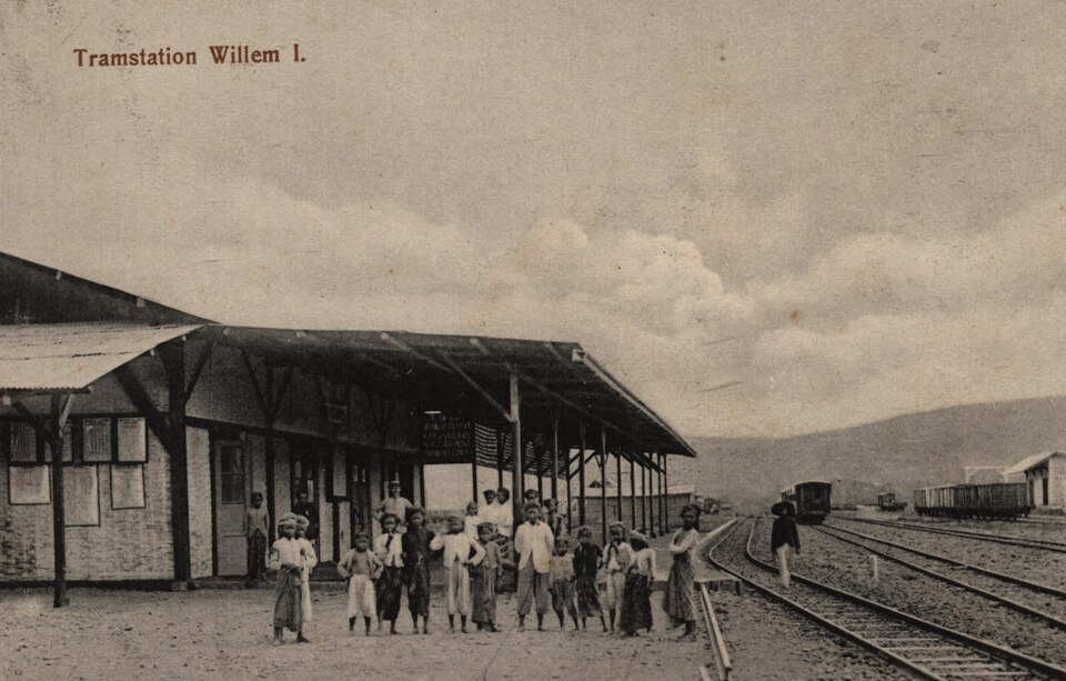 The Willem I Railway Station | Source: KITLV