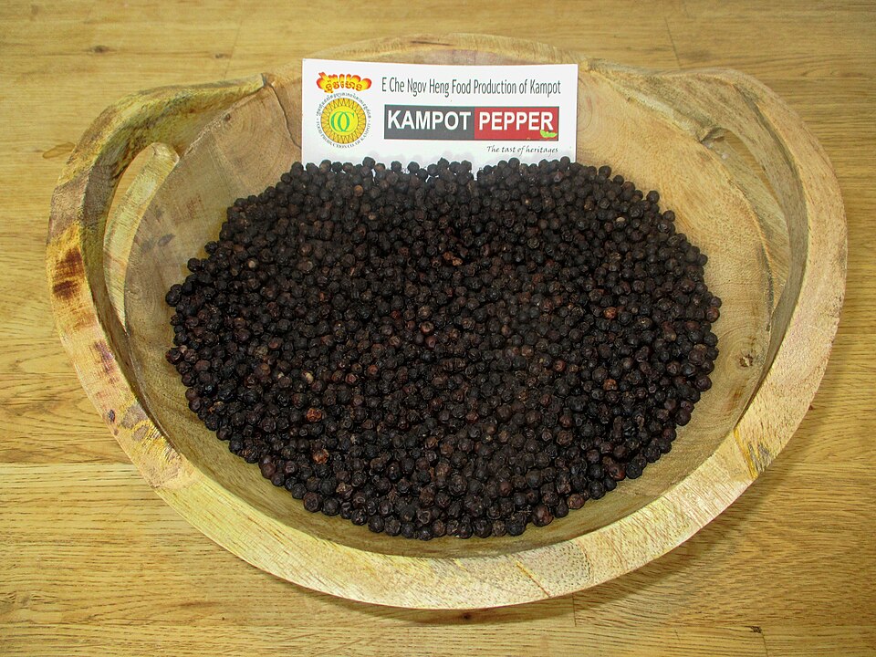 Kampot pepper | Turaids/WikimediaCommons