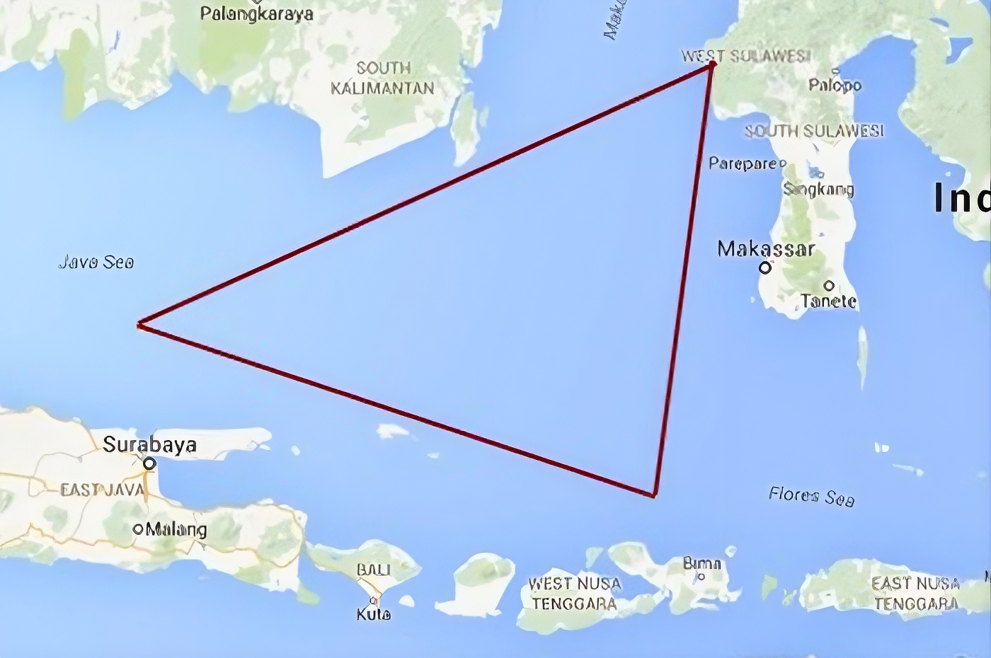 Indonesia Bermuda Triangle