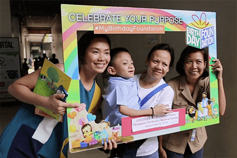 MyBirthday Foundation activities. Image: Our Better World